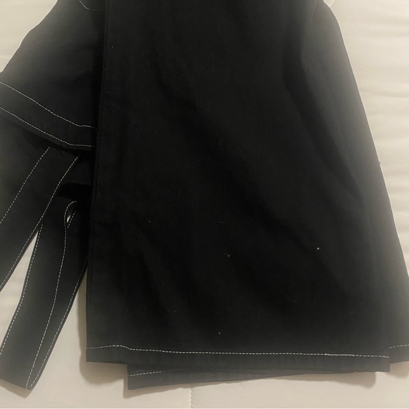 NWT Reformation Amory Wide-Leg Jumpsuit in Wash Black - Size 12 - Picture 7 of 13